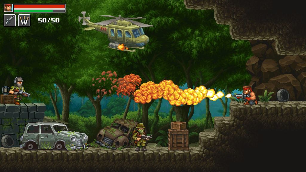 Guns of Fury – Game Indie yang Gabungkan Metal Slug dan&nbsp;Metroidvania